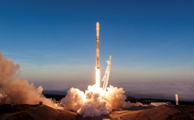 SpaceX- Falcon- 9- rocket- launches- 2 -German- military -satellites