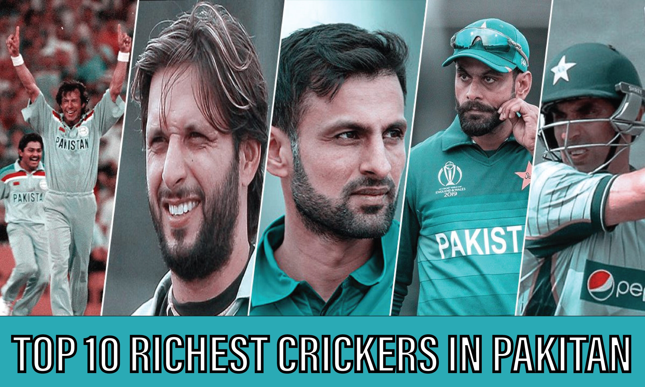 Top 10 All Time Richest Cricketers In Pakistan