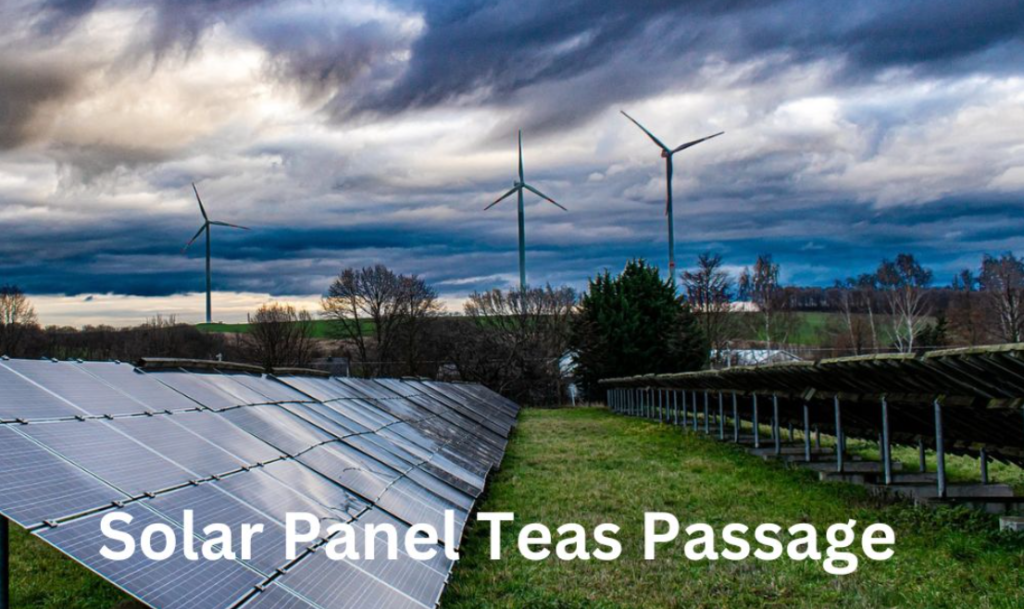  Solar Panel  Teas Passage