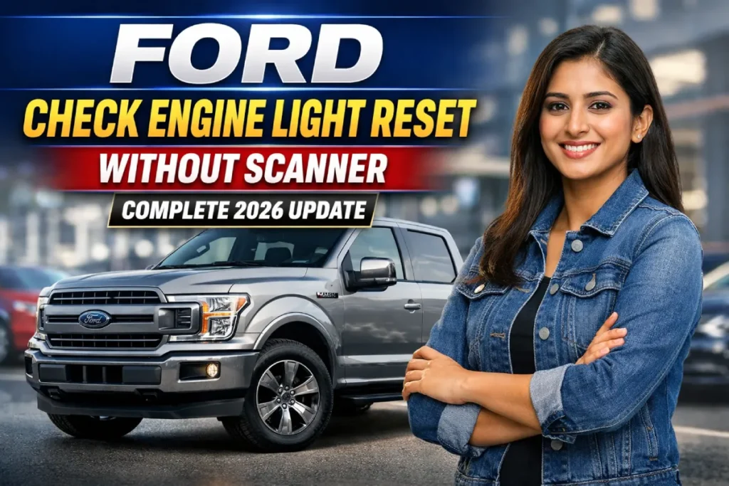 Ford Check Engine Light Reset Without Scanner