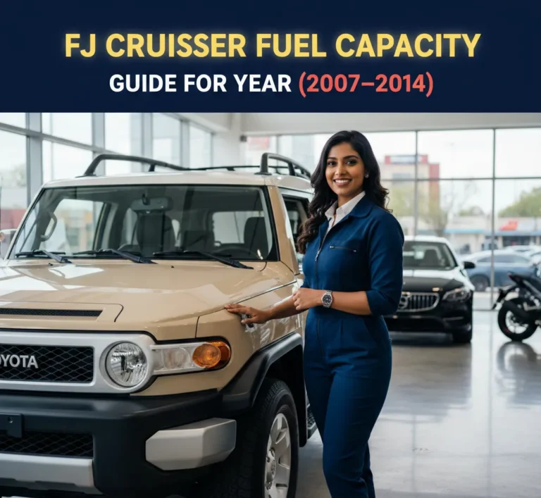 FJ Cruiser Fuel Capacity