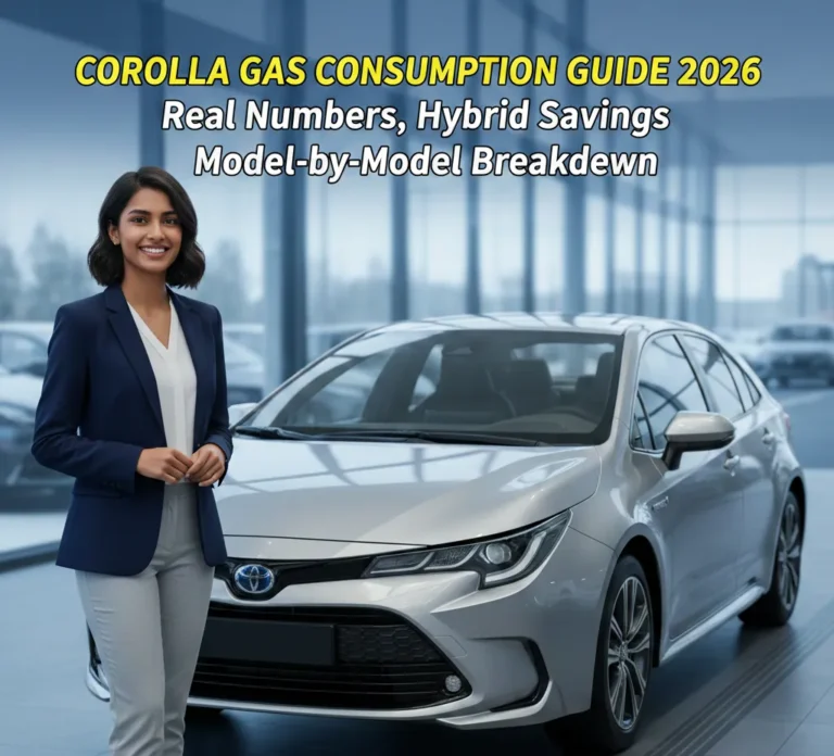 Corolla Gas Consumption Guide 2026