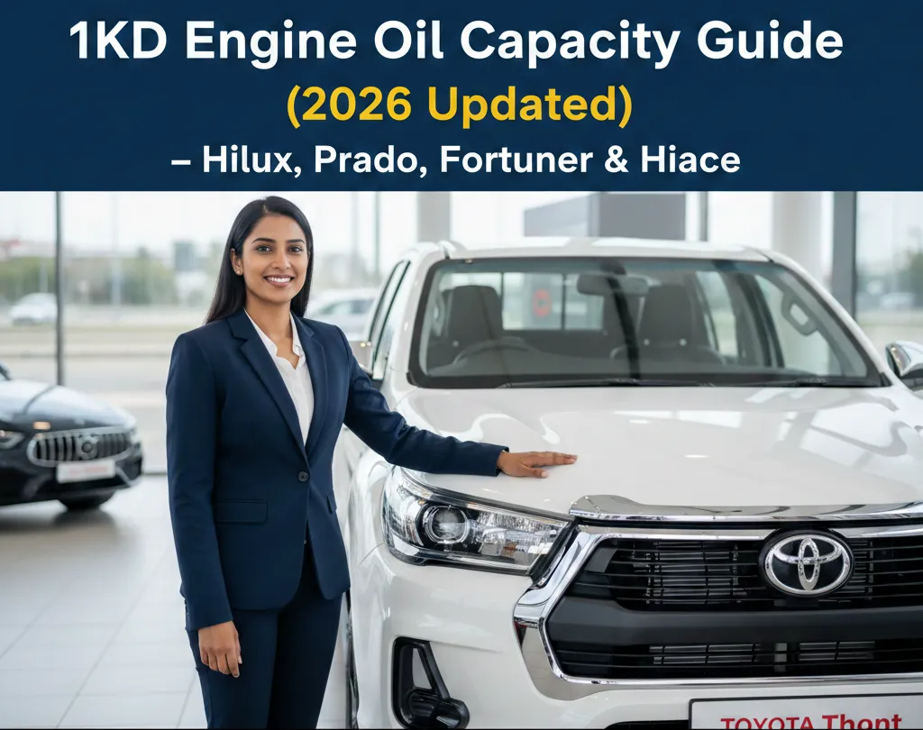 1KD Engine Oil Capacity Guide