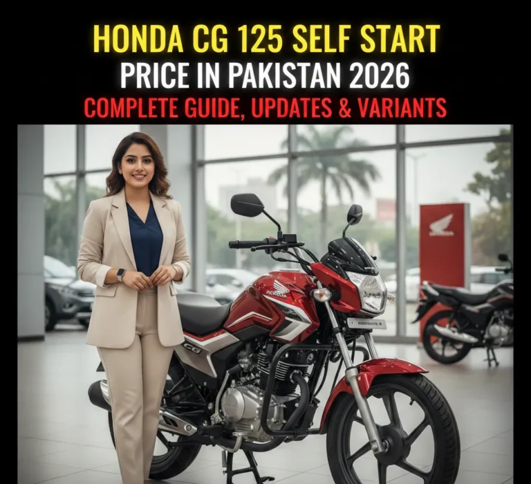 Honda CG 125 Self Start Price in Pakistan 2026