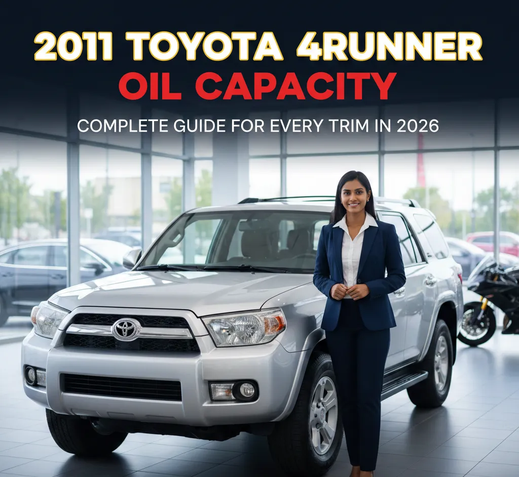 2011 Toyota 4Runner Oil Capacity