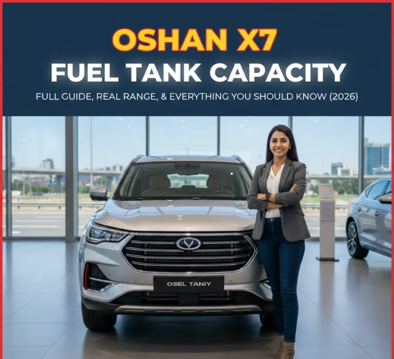 Oshan X7 Fuel Tank Capacity