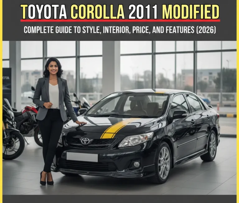 Toyota Corolla 2011 Modified