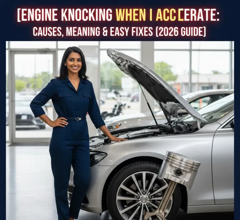 Engine Knocking When I Accelerate