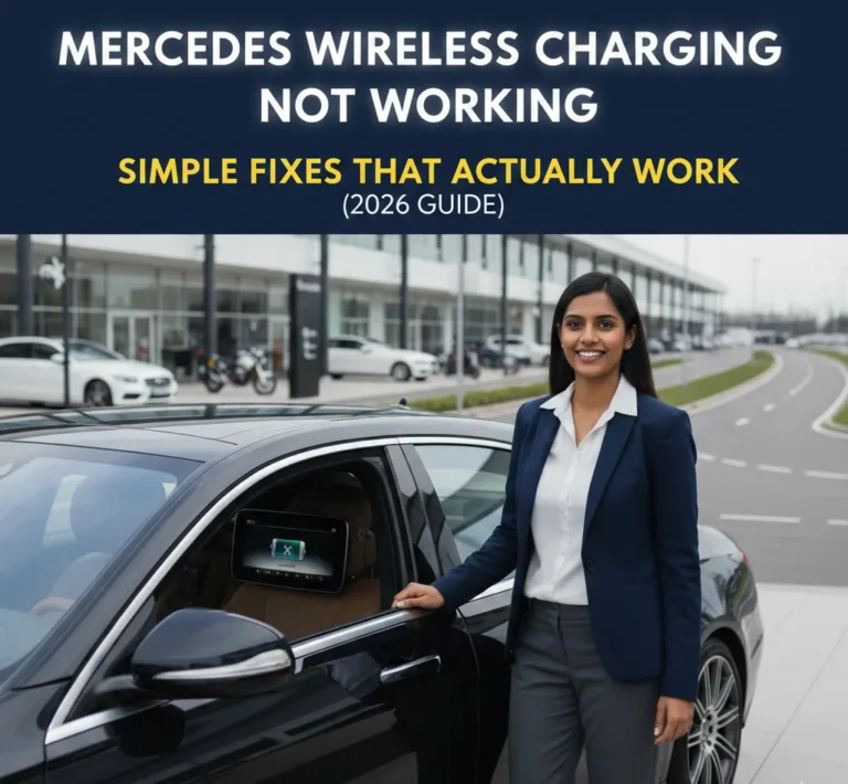 Mercedes Wireless Charging Not Working