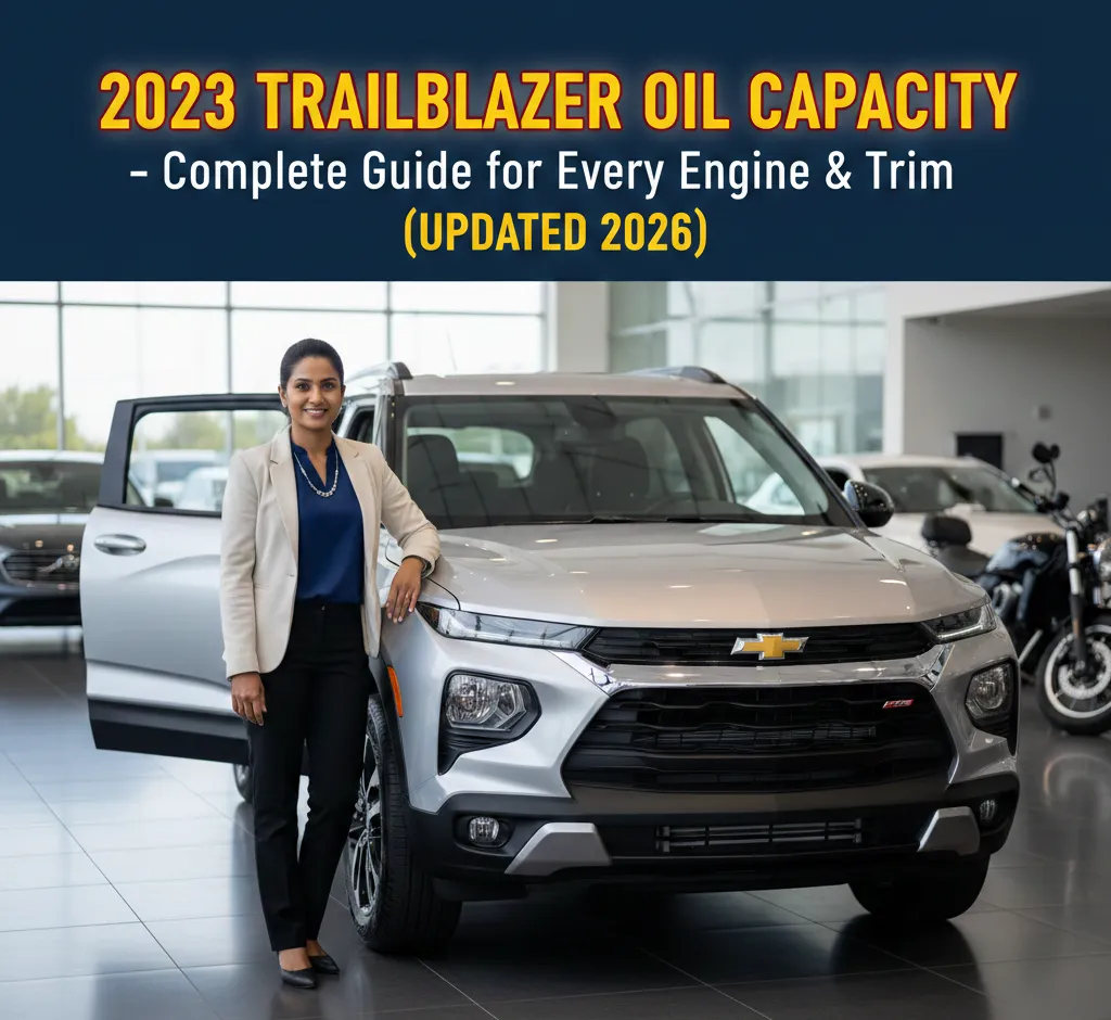 2023 Trailblazer Oil Capacity