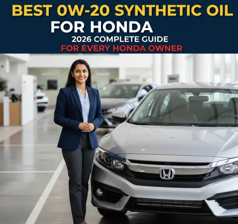 Best 0W-20 Synthetic Oil for Honda